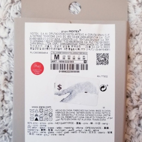 new | ZARA Gold Hoop Earrings - Picture 6 of 6